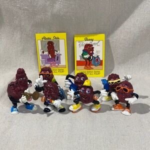 California Raisins Figurine Set